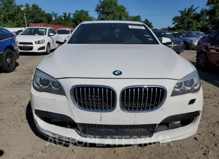 BMW 740 I 2015 vin WBAYA6C5XFG312981 from auto auction Copart