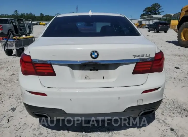 BMW 740 LI 2015 vin WBAYE4C52FD946800 from auto auction Copart