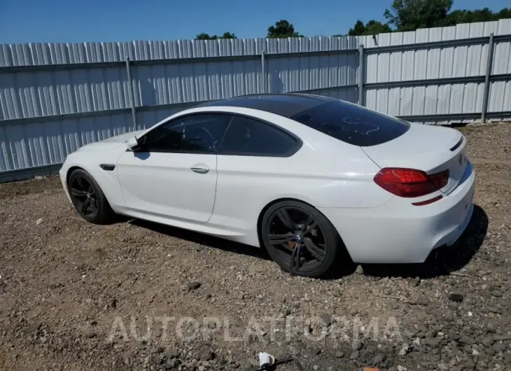 BMW M6 2015 vin WBSLX9C57FD160732 from auto auction Copart