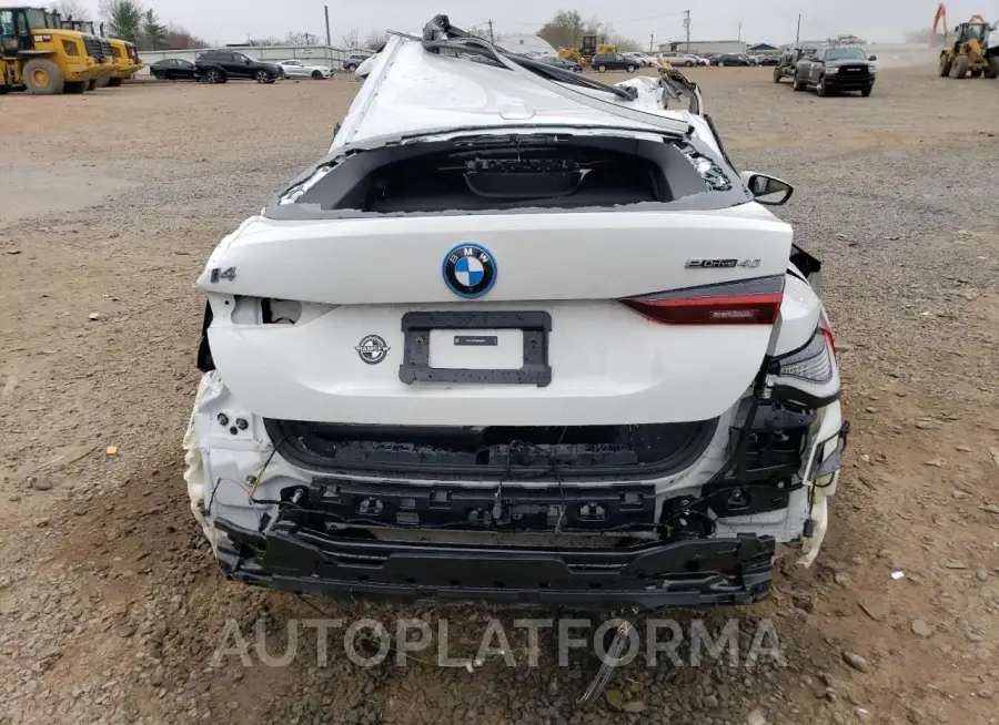 BMW I4 EDRIVE 2024 vin WBY73AW05RFR55226 from auto auction Copart