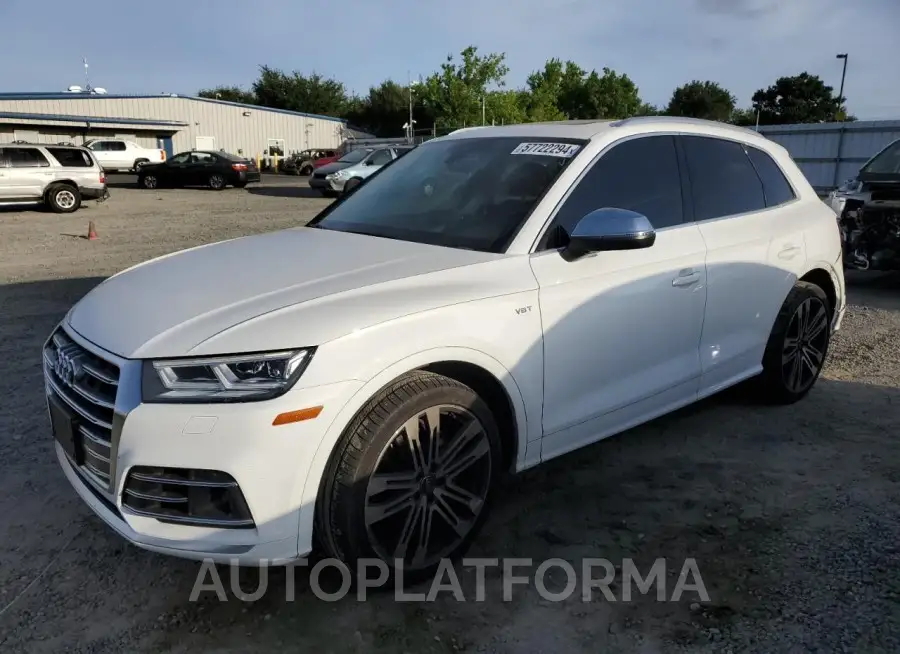 AUDI SQ5 PRESTI 2018 vin WA1C4AFYXJ2225689 from auto auction Copart