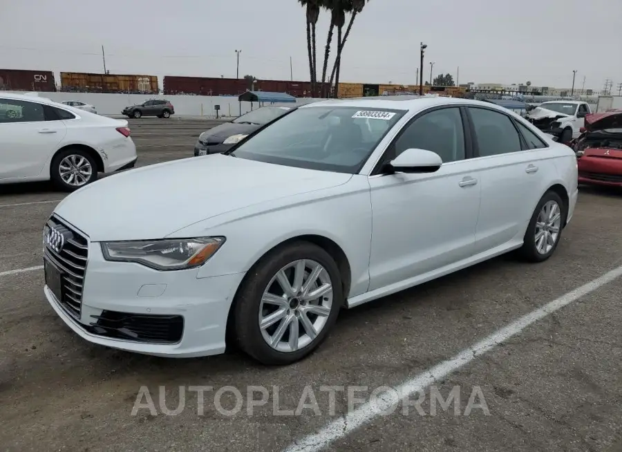 AUDI A6 PREMIUM 2016 vin WAUGFAFCXGN049267 from auto auction Copart