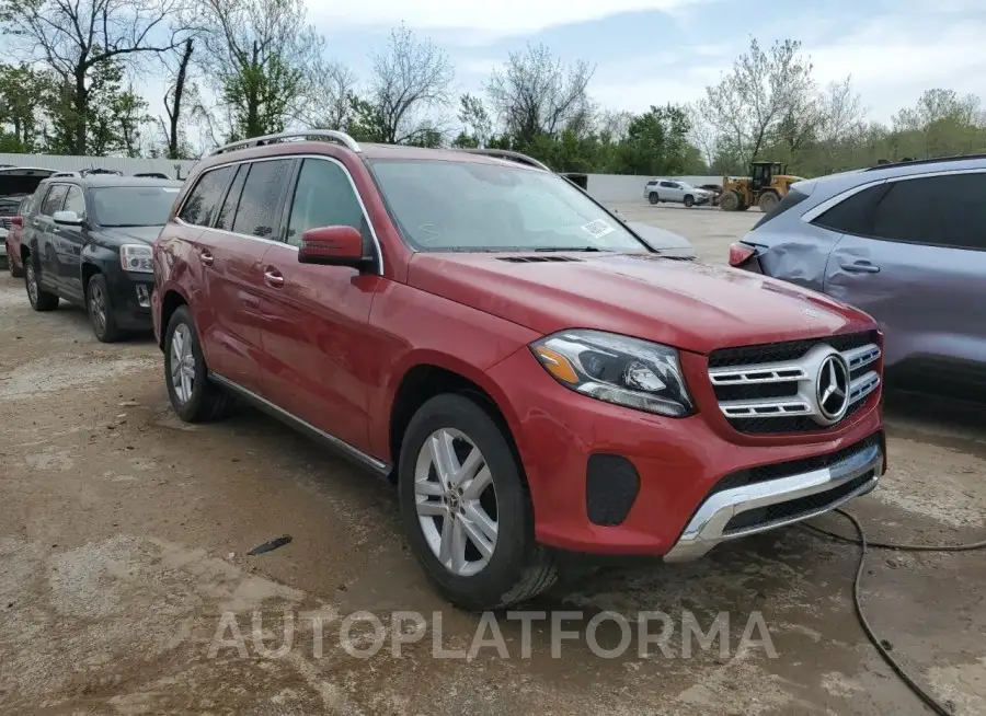 MERCEDES-BENZ GLS 450 4M 2018 vin 4JGDF6EE4JB124233 from auto auction Copart