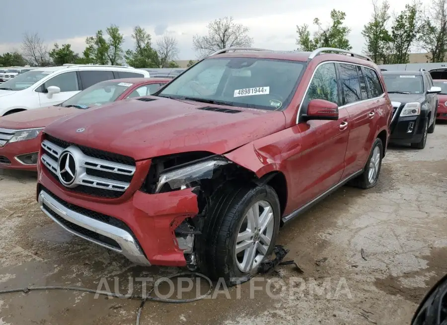 MERCEDES-BENZ GLS 450 4M 2018 vin 4JGDF6EE4JB124233 from auto auction Copart