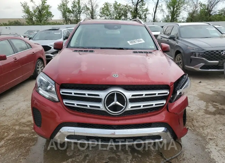 MERCEDES-BENZ GLS 450 4M 2018 vin 4JGDF6EE4JB124233 from auto auction Copart