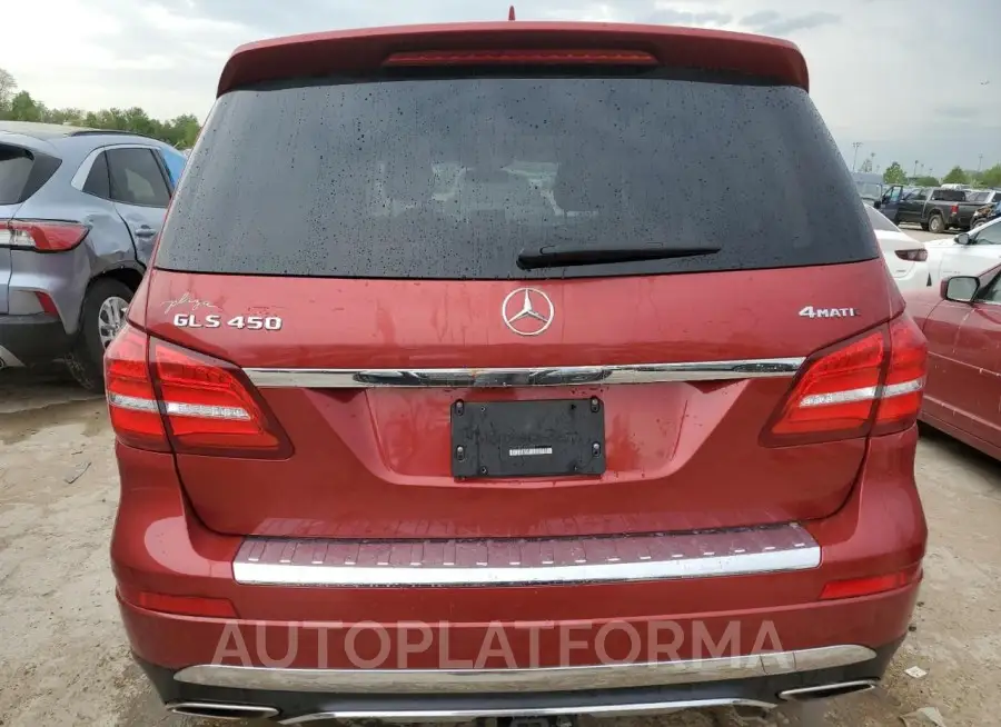 MERCEDES-BENZ GLS 450 4M 2018 vin 4JGDF6EE4JB124233 from auto auction Copart