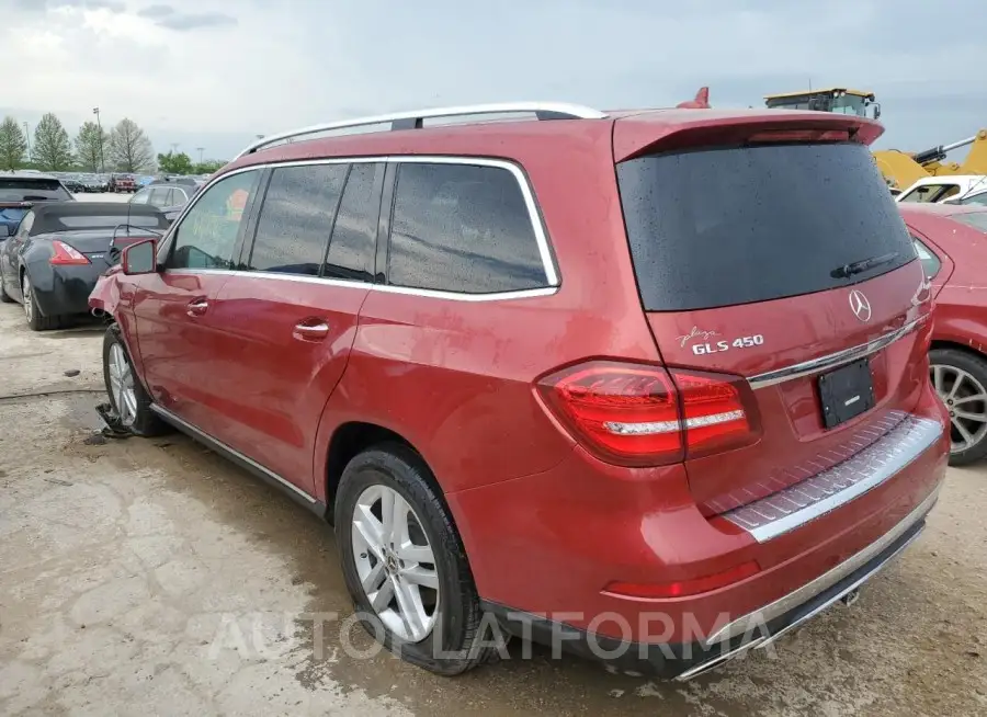 MERCEDES-BENZ GLS 450 4M 2018 vin 4JGDF6EE4JB124233 from auto auction Copart