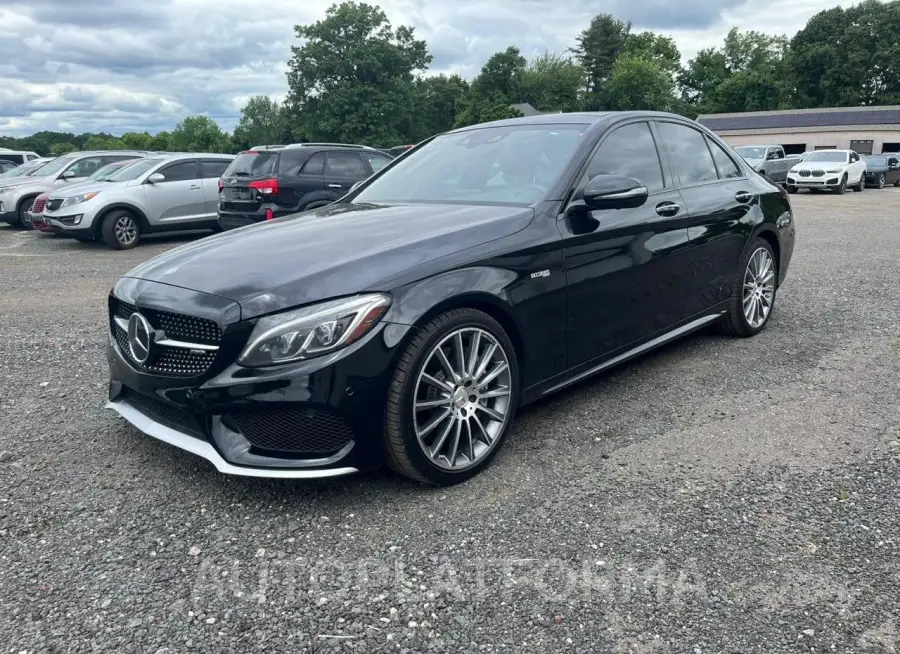 MERCEDES-BENZ C 43 4MATI 2017 vin 55SWF6EBXHU187619 from auto auction Copart