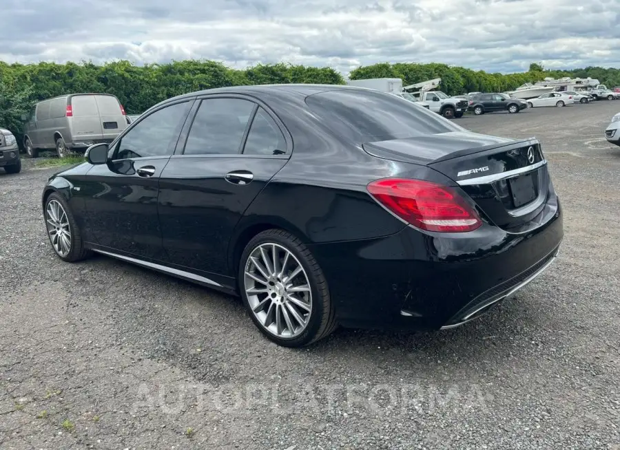 MERCEDES-BENZ C 43 4MATI 2017 vin 55SWF6EBXHU187619 from auto auction Copart