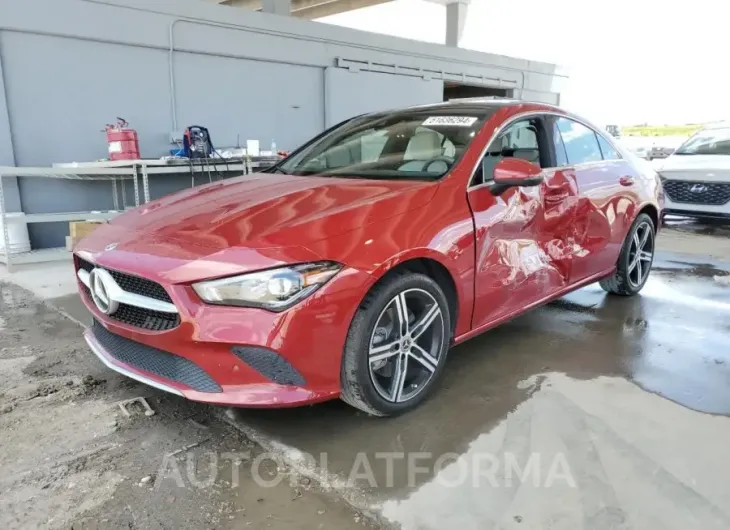 MERCEDES-BENZ CLA 250 2021 vin W1K5J4GB2MN175186 from auto auction Copart