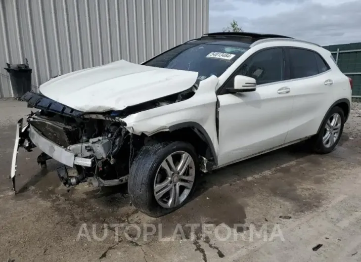 MERCEDES-BENZ GLA 250 4M 2016 vin WDCTG4GB8GJ270499 from auto auction Copart