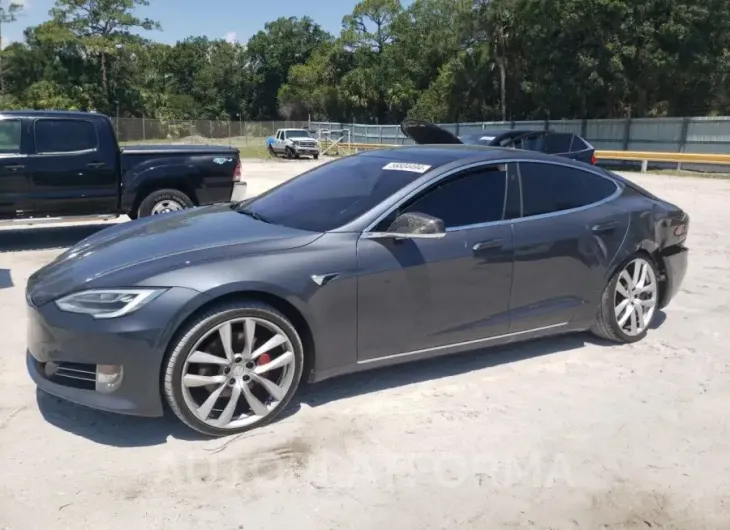 TESLA MODEL S 2016 vin 5YJSA1E4XGF171695 from auto auction Copart