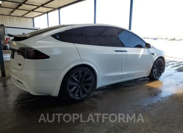 TESLA MODEL X 2022 vin 7SAXCBE61NF342762 from auto auction Copart