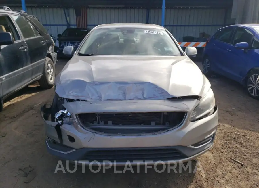 VOLVO S60 PREMIE 2016 vin YV126MFK0G2397712 from auto auction Copart