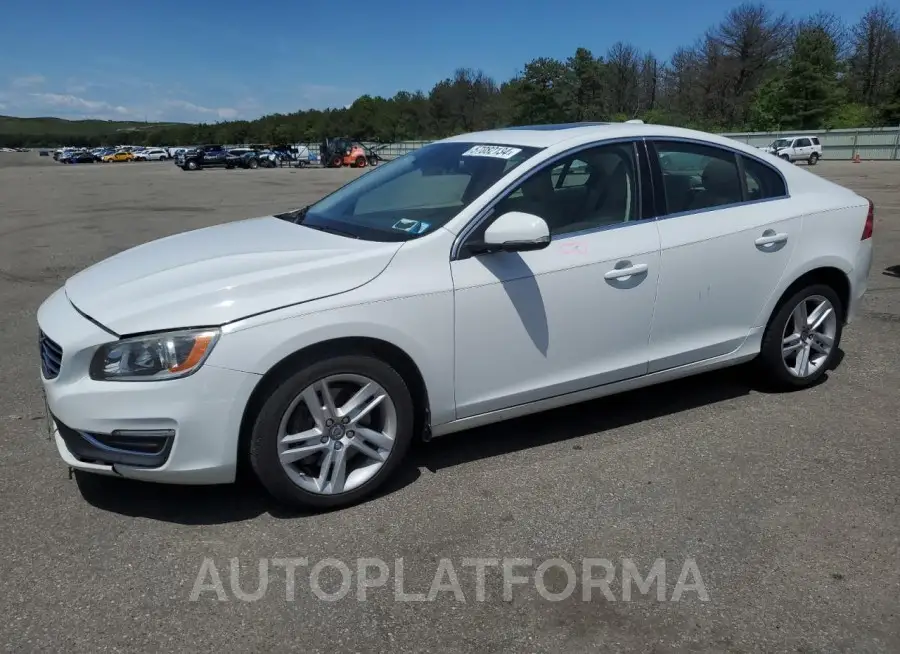 VOLVO S60 PREMIE 2015 vin YV1612TC8F1310919 from auto auction Copart