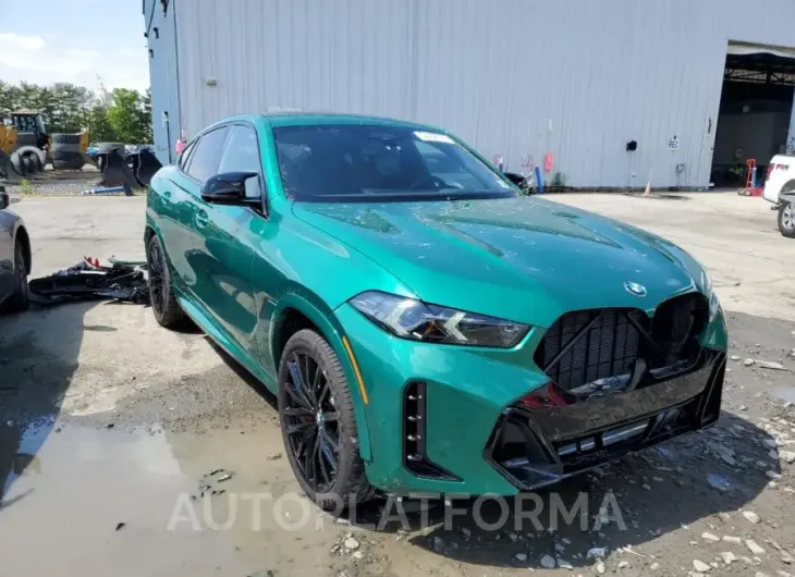 BMW X6 M60I 2024 vin 5UX43EX06R9U05430 from auto auction Copart