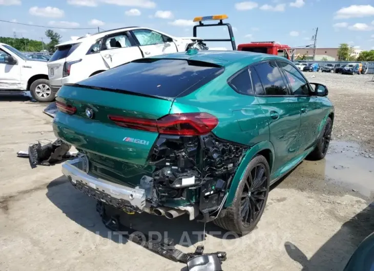 BMW X6 M60I 2024 vin 5UX43EX06R9U05430 from auto auction Copart