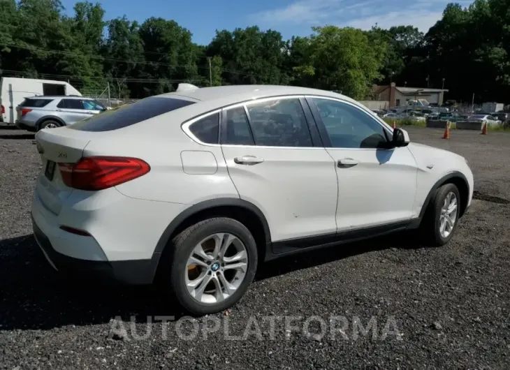 BMW X4 XDRIVE2 2015 vin 5UXXW3C51F0M89005 from auto auction Copart