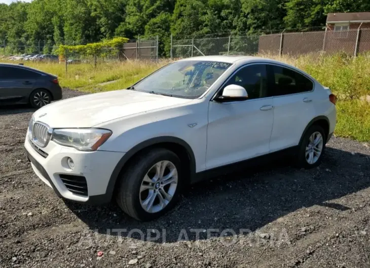 BMW X4 XDRIVE2 2015 vin 5UXXW3C51F0M89005 from auto auction Copart