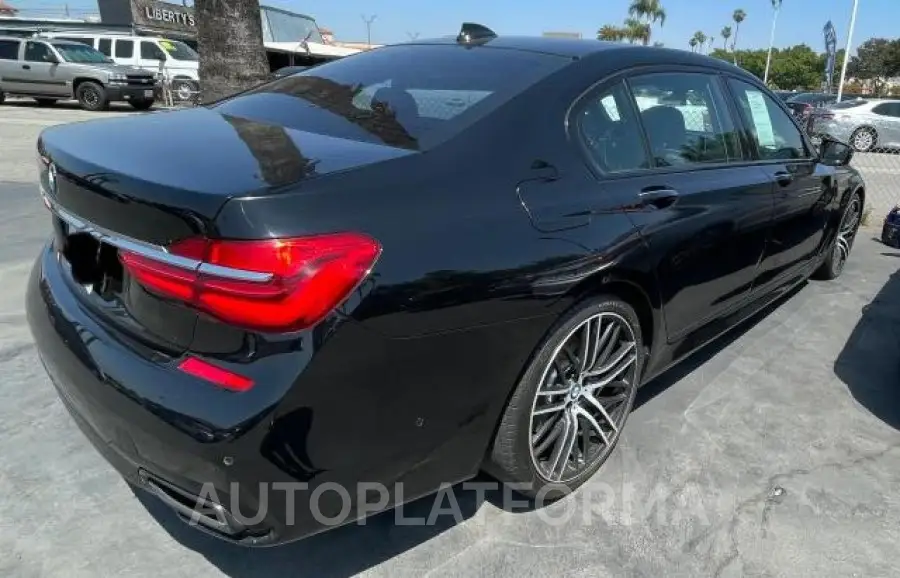 BMW 740 I 2017 vin WBA7E2C39HG741359 from auto auction Copart