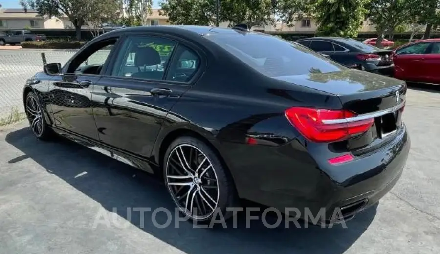 BMW 740 I 2017 vin WBA7E2C39HG741359 from auto auction Copart