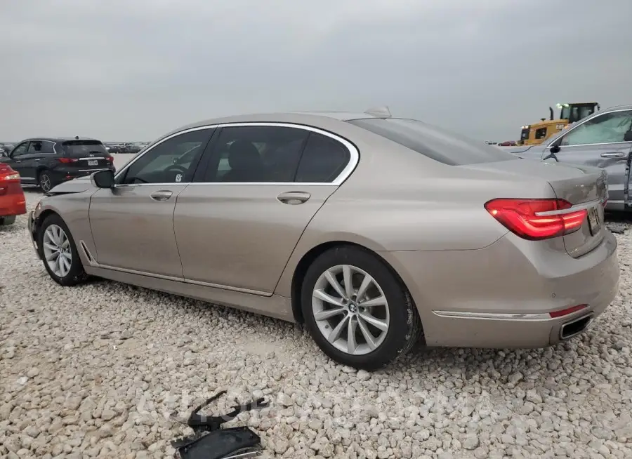 BMW 740 I 2018 vin WBA7E2C54JG742507 from auto auction Copart