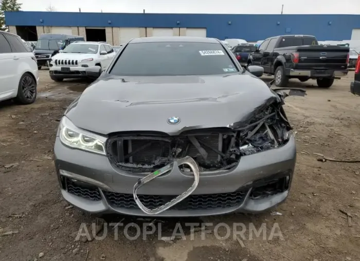 BMW 750 XI 2016 vin WBA7F2C52GG415822 from auto auction Copart