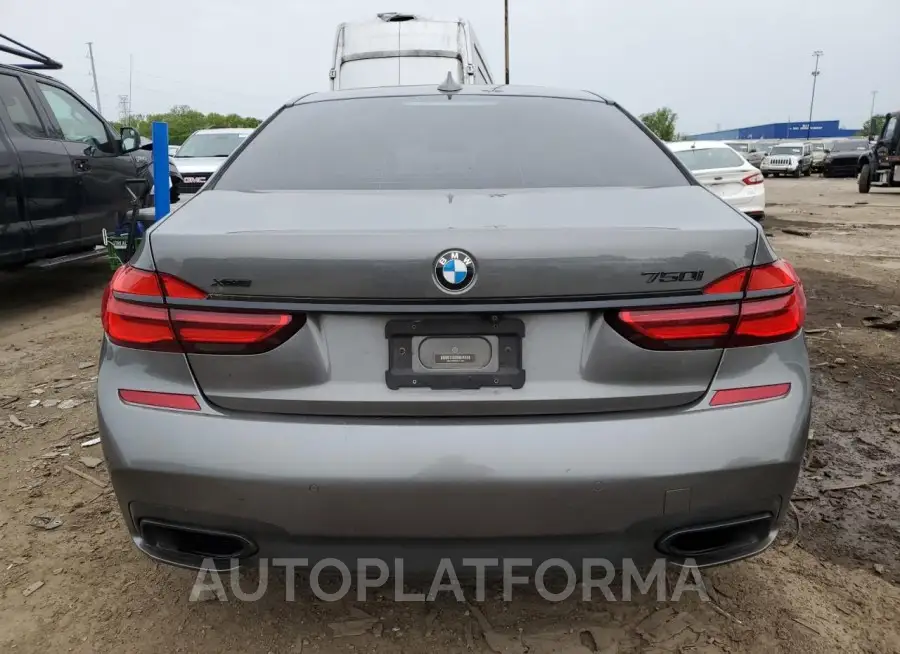 BMW 750 XI 2016 vin WBA7F2C52GG415822 from auto auction Copart