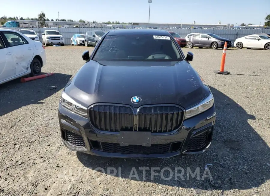 BMW 750 XI 2021 vin WBA7U2C01MCF55537 from auto auction Copart