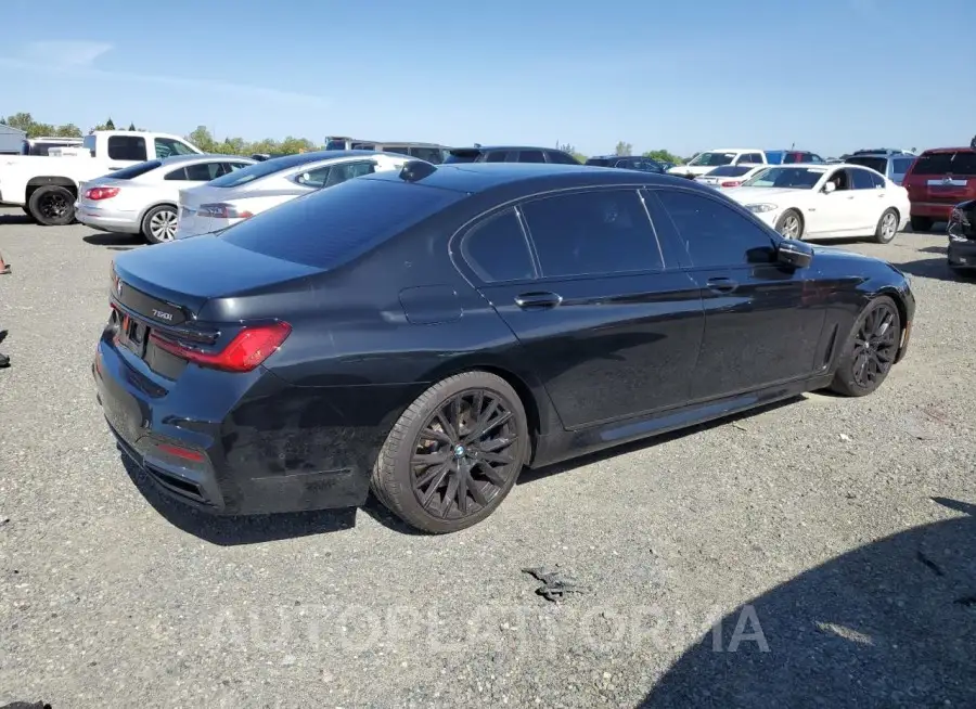 BMW 750 XI 2021 vin WBA7U2C01MCF55537 from auto auction Copart