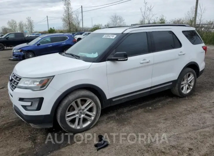 FORD EXPLORER X 2016 vin 1FM5K8D87GGC15791 from auto auction Copart