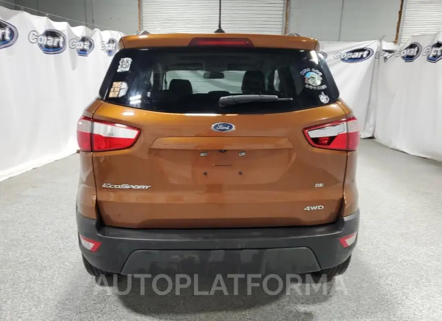 FORD ECOSPORT S 2018 vin MAJ6P1UL7JC229474 from auto auction Copart