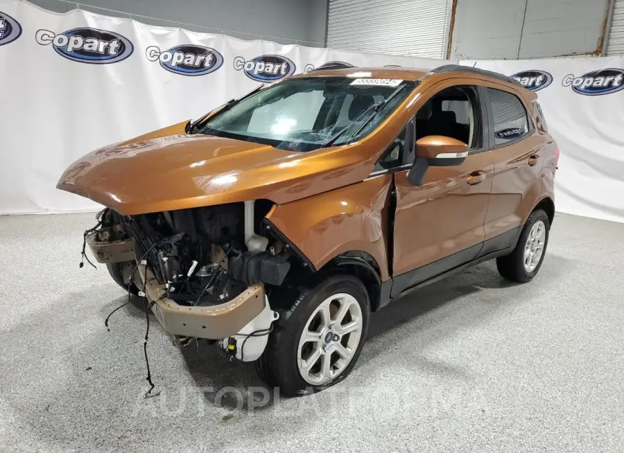 FORD ECOSPORT S 2018 vin MAJ6P1UL7JC229474 from auto auction Copart