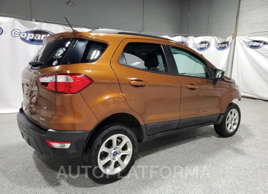 FORD ECOSPORT S 2018 vin MAJ6P1UL7JC229474 from auto auction Copart