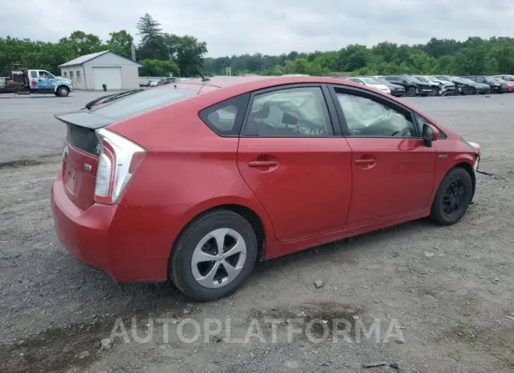 TOYOTA PRIUS 2015 vin JTDKN3DUXF1906295 from auto auction Copart