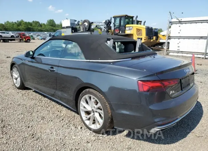 AUDI A5 PREMIUM 2022 vin WAU2AGF55NN008376 from auto auction Copart