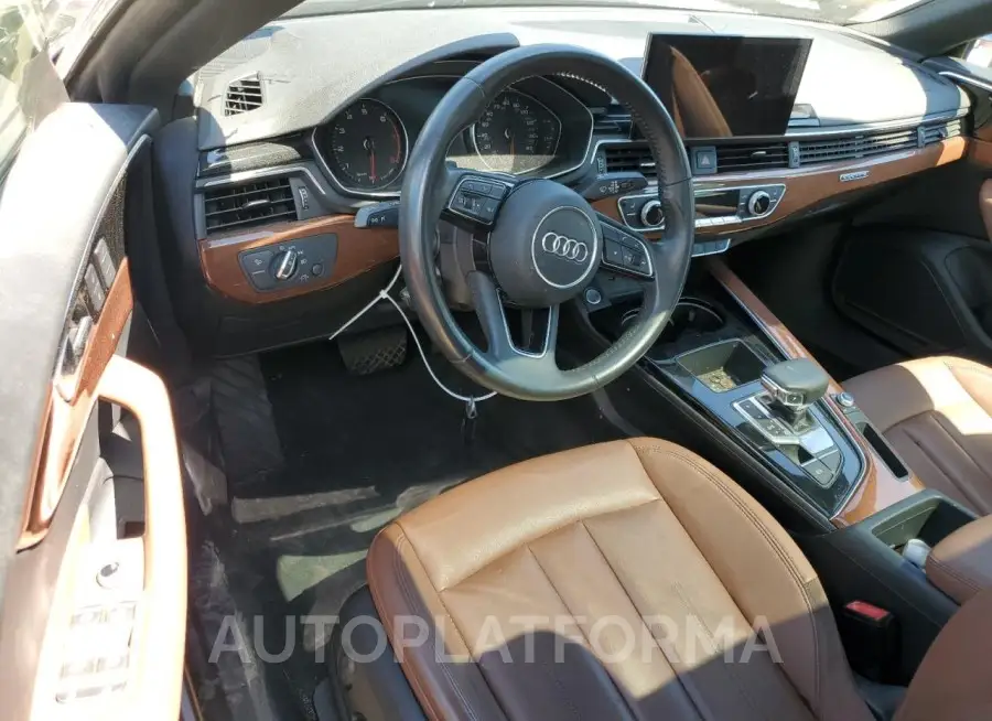 AUDI A5 PREMIUM 2020 vin WAUANCF55LA015891 from auto auction Copart