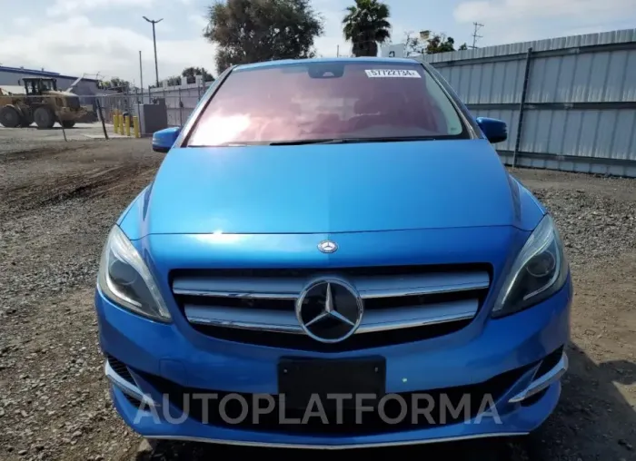 MERCEDES-BENZ B ELECTRIC 2015 vin WDDVP9AB1FJ004895 from auto auction Copart