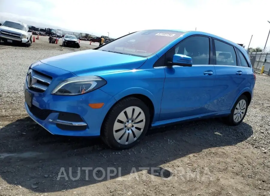 MERCEDES-BENZ B ELECTRIC 2015 vin WDDVP9AB1FJ004895 from auto auction Copart