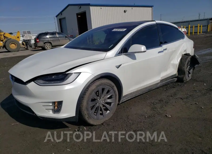 TESLA MODEL X 2020 vin 5YJXCBE27LF261000 from auto auction Copart