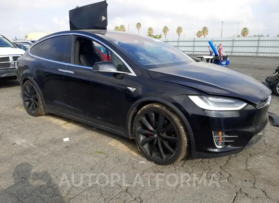 TESLA MODEL X 2016 vin 5YJXCBE46GF003848 from auto auction Copart