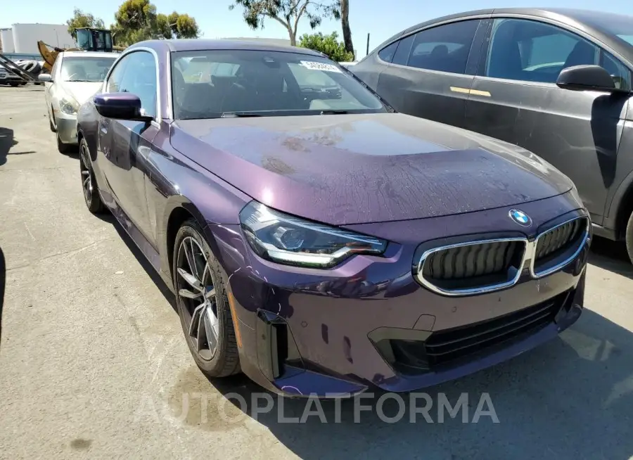 BMW 230I 2022 vin 3MW23CM00N8C49503 from auto auction Copart