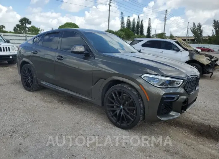 BMW X6 XDRIVE4 2022 vin 5UXCY6C08N9L54418 from auto auction Copart