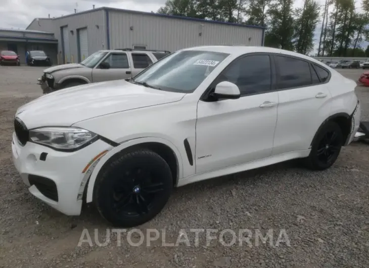 BMW X6 XDRIVE3 2016 vin 5UXKU2C55G0N79186 from auto auction Copart