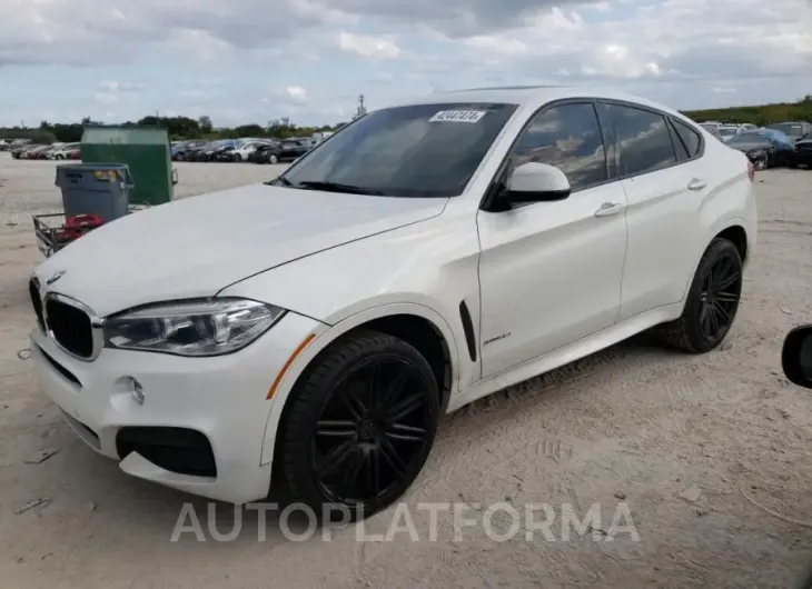 BMW X6 XDRIVE3 2016 vin 5UXKU2C59G0N83242 from auto auction Copart