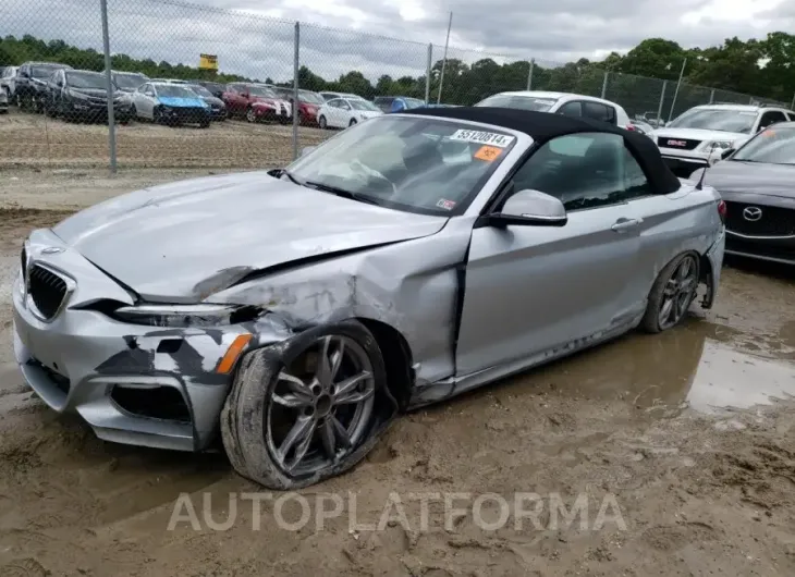 BMW M235I 2015 vin WBA1M1C59FVZ99460 from auto auction Copart