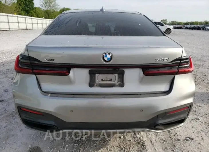 BMW 740 XI 2021 vin WBA7T4C01MCE53203 from auto auction Copart