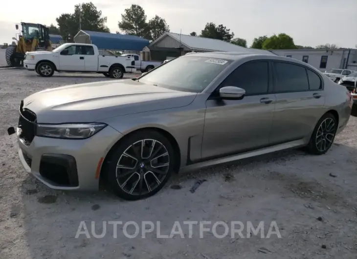 BMW 740 XI 2021 vin WBA7T4C01MCE53203 from auto auction Copart