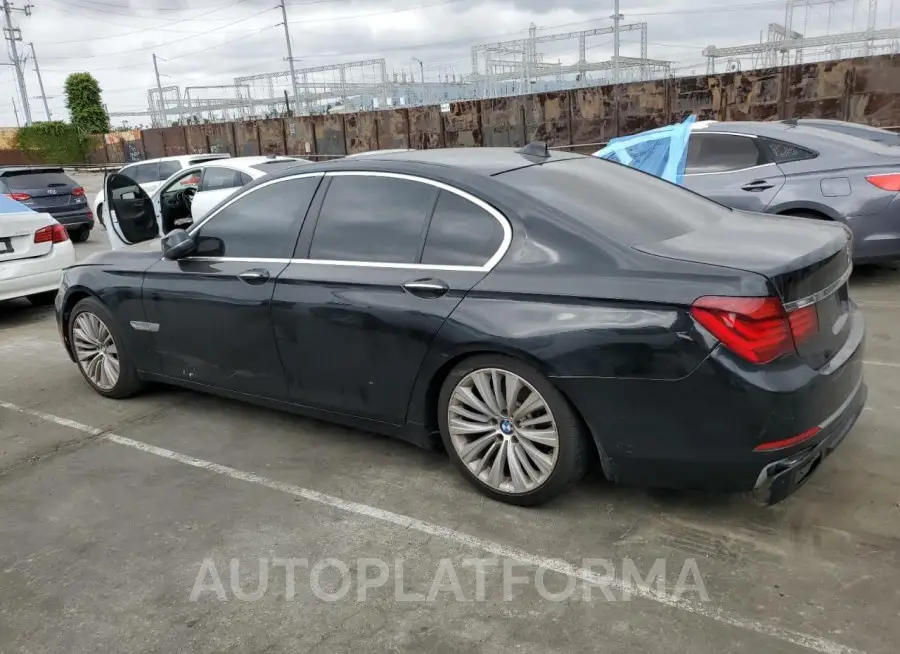 BMW 740 I 2015 vin WBAYA6C56FGK16541 from auto auction Copart