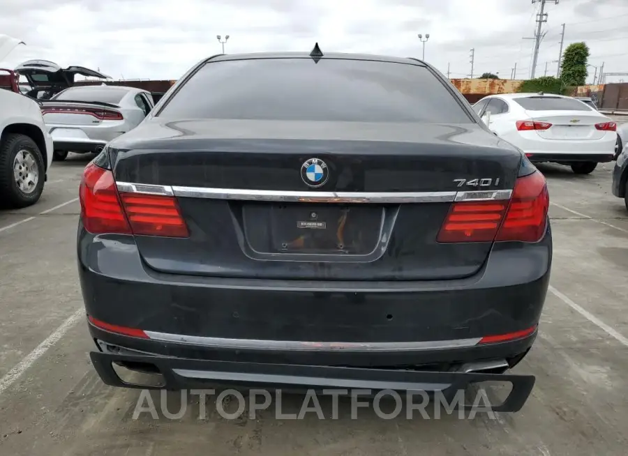 BMW 740 I 2015 vin WBAYA6C56FGK16541 from auto auction Copart